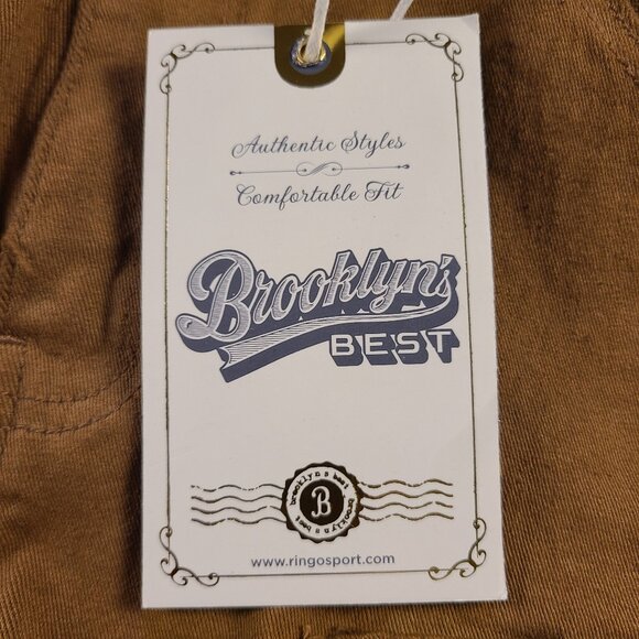 Brooklyn's Best Women's 14 Cargo Pants Fringed Pockets Brown - Picture 10 of 13